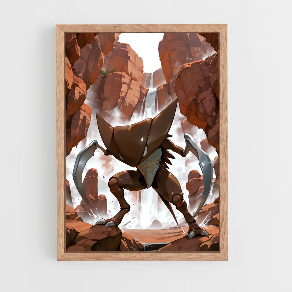 Poster Kabutops le Titan – affiche Pokemon (vue 4)