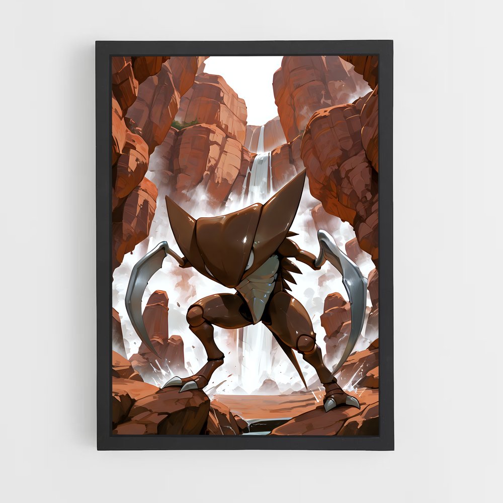 Poster Kabutops le Titan – affiche Pokemon (vue 2)