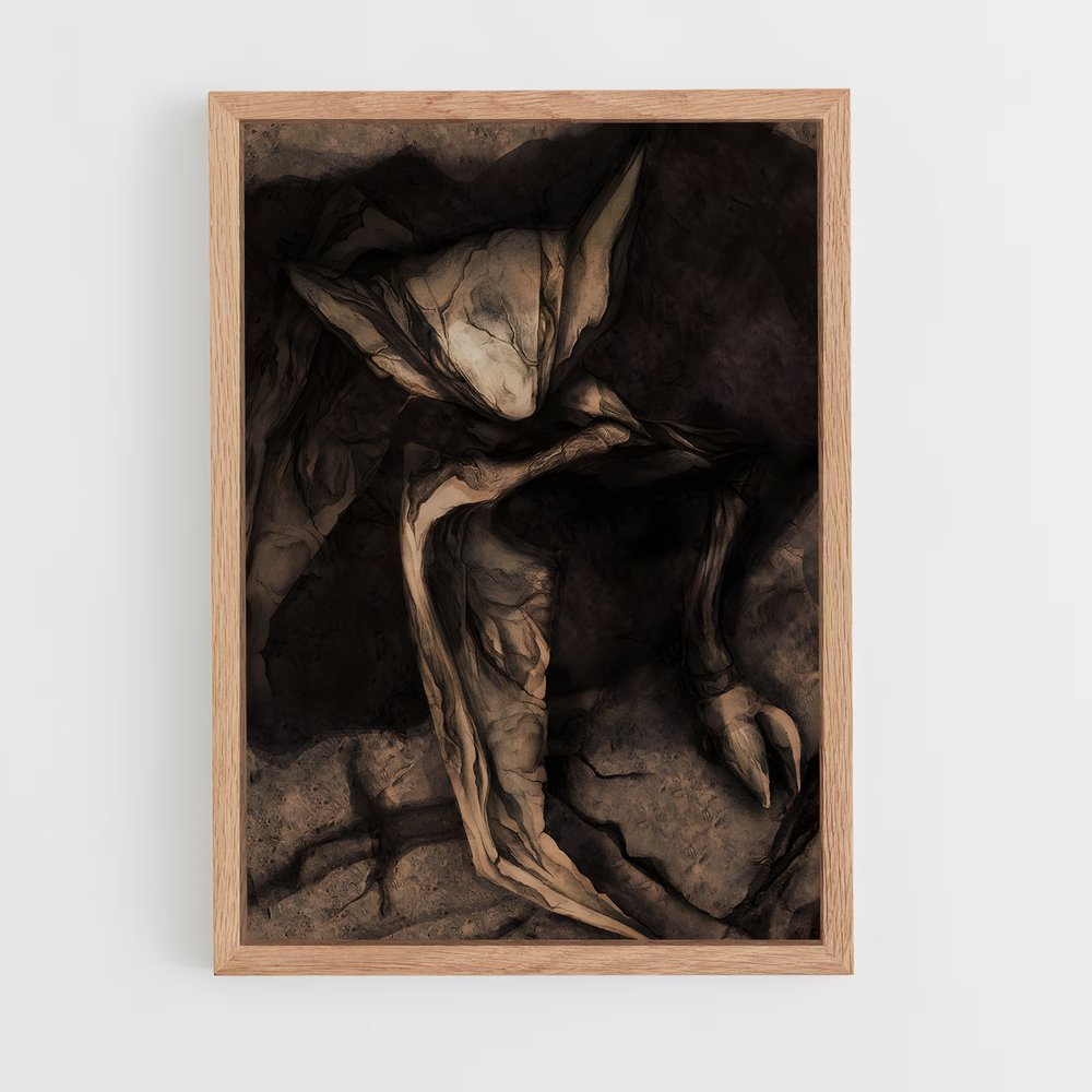 Poster L'Homme de la Caverne – affiche Pokemon (vue 4)