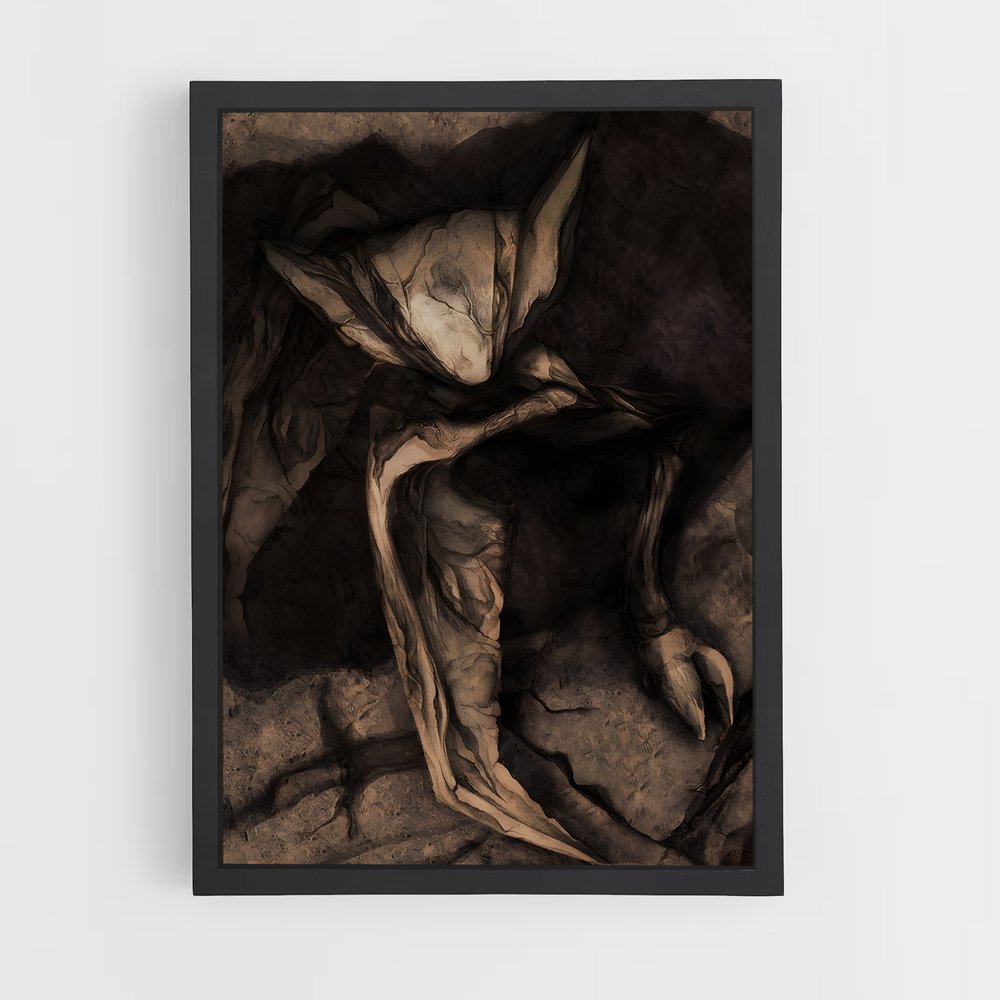 Poster L'Homme de la Caverne – affiche Pokemon (vue 2)