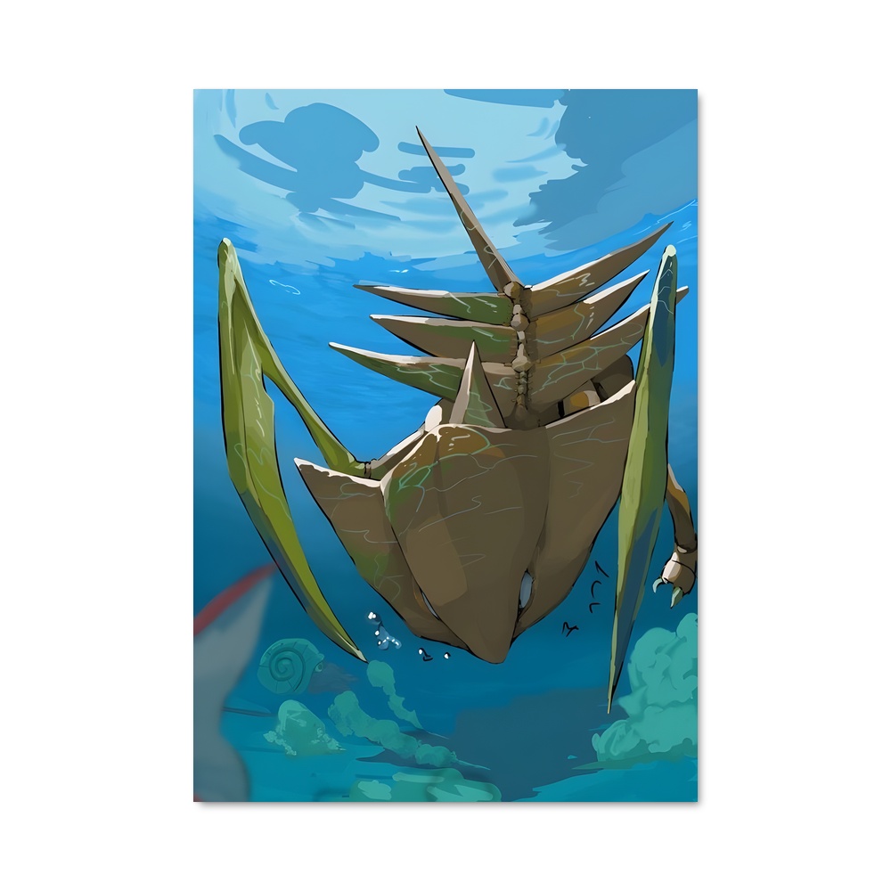 Poster L'Abîme Mystérieux – affiche Pokemon