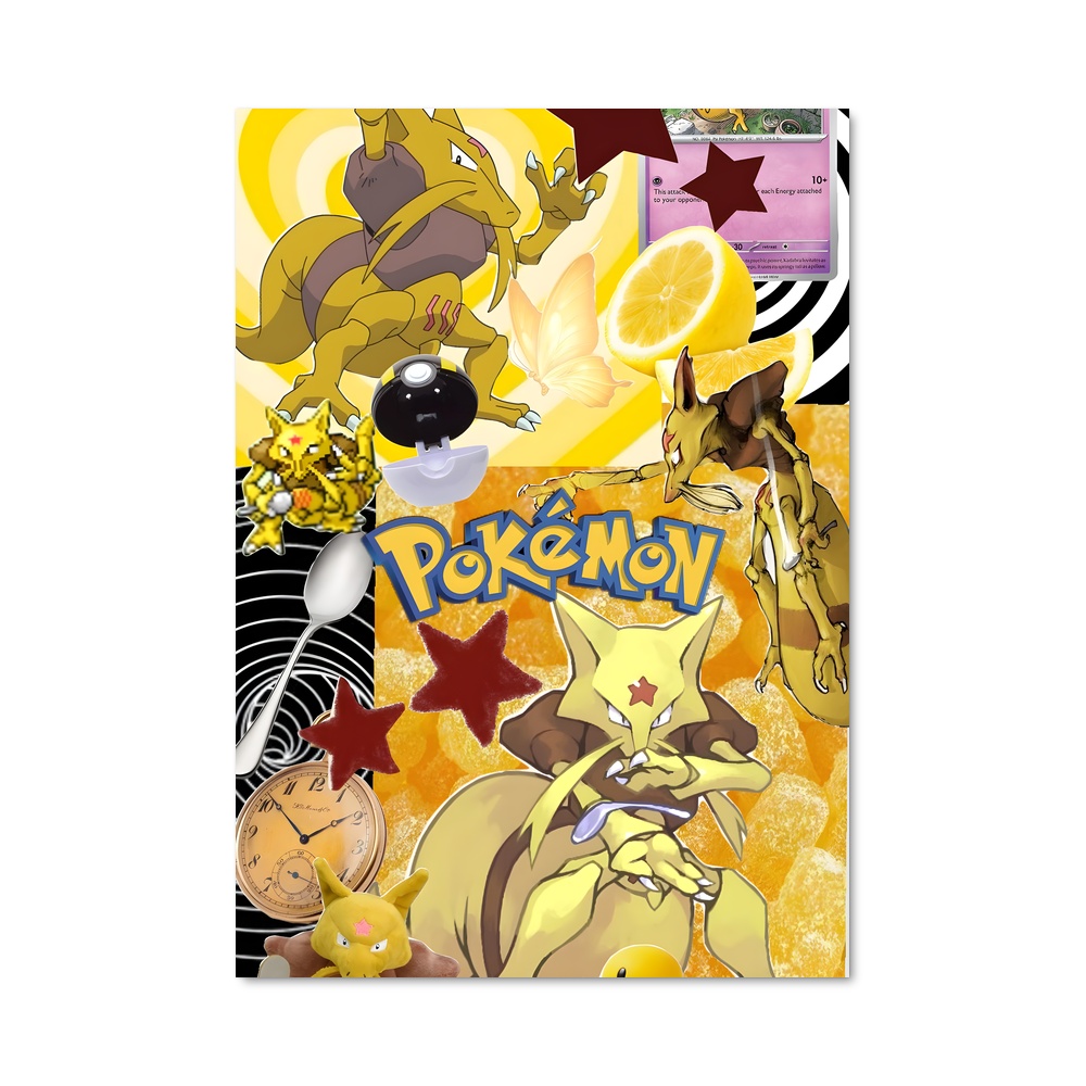 Poster PokéMosaic – affiche Pokemon