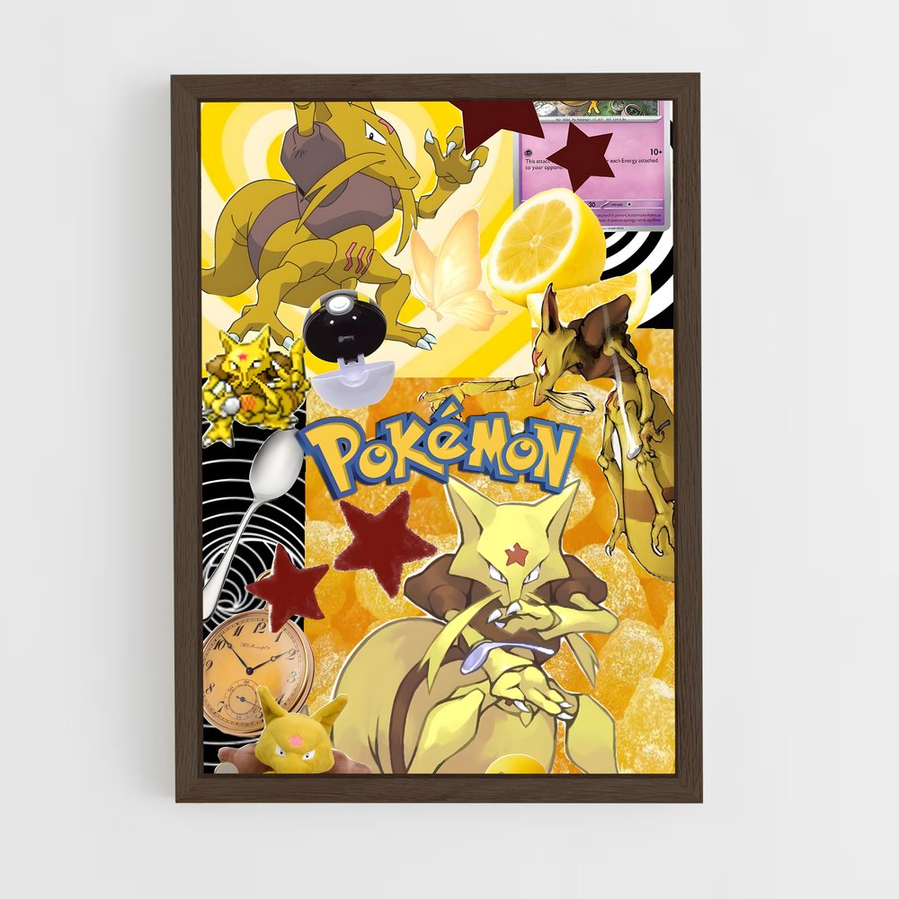 Poster PokéMosaic – affiche Pokemon (vue 5)