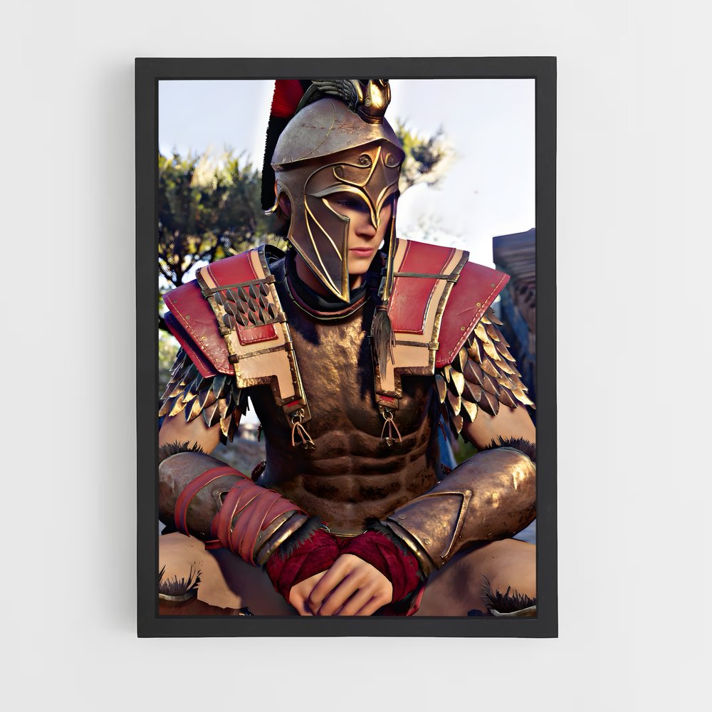 Poster L'Ombre de Kassandra – affiche Assassin's Creed (vue 2)