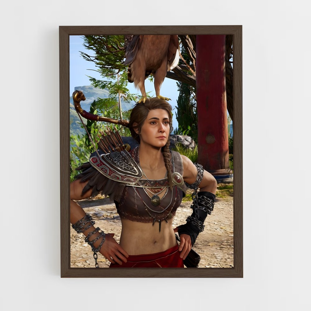 Poster Kassandra danse – affiche Assassin's Creed (vue 5)