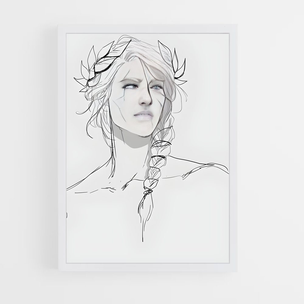 Poster Kassandra en Voyage – affiche Assassin's Creed (vue 3)