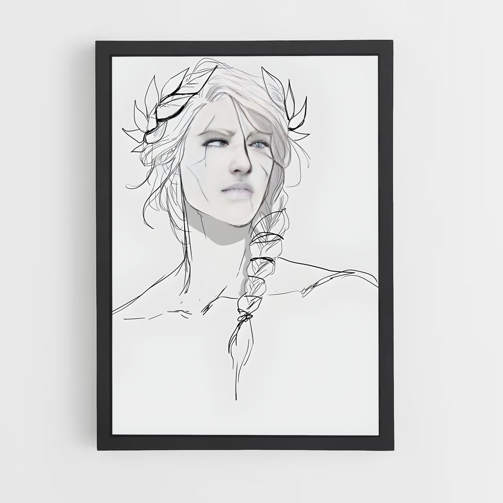 Poster Kassandra en Voyage – affiche Assassin's Creed (vue 2)