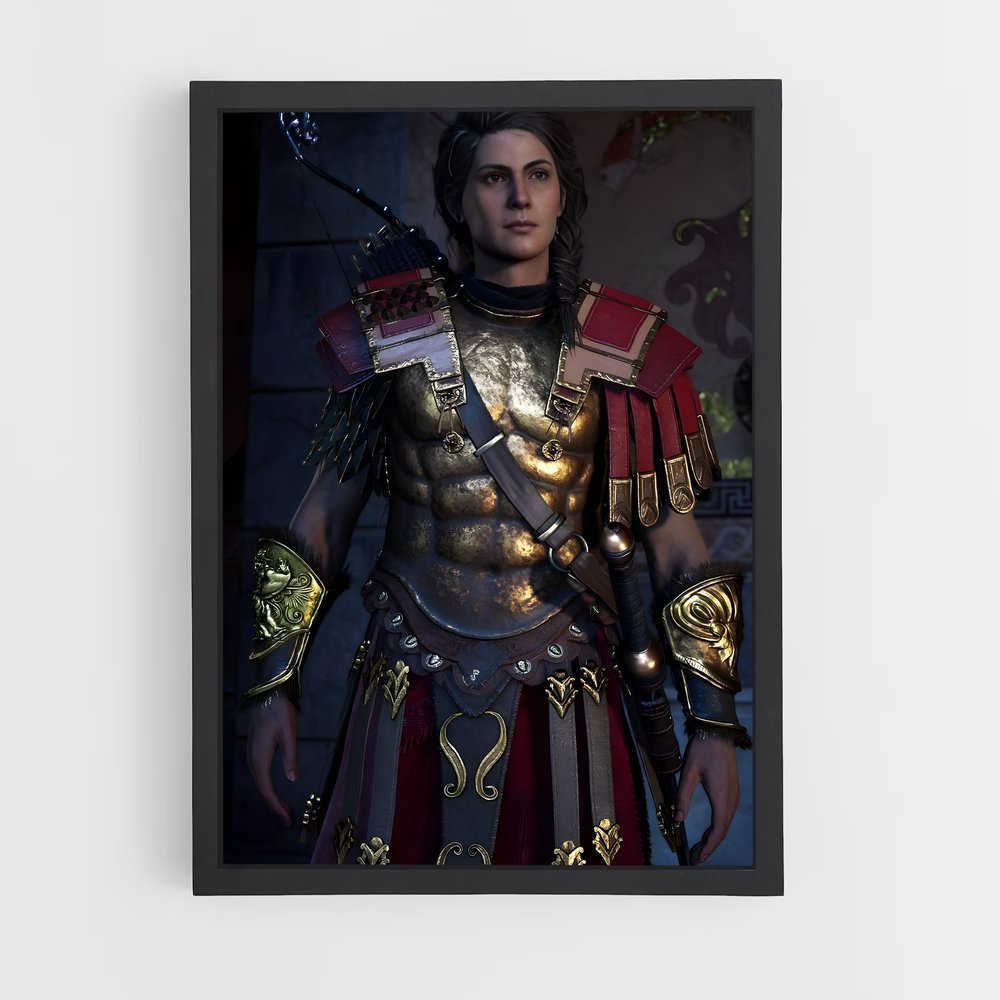 Poster Guerrier de Légende – affiche Assassin's Creed (vue 2)