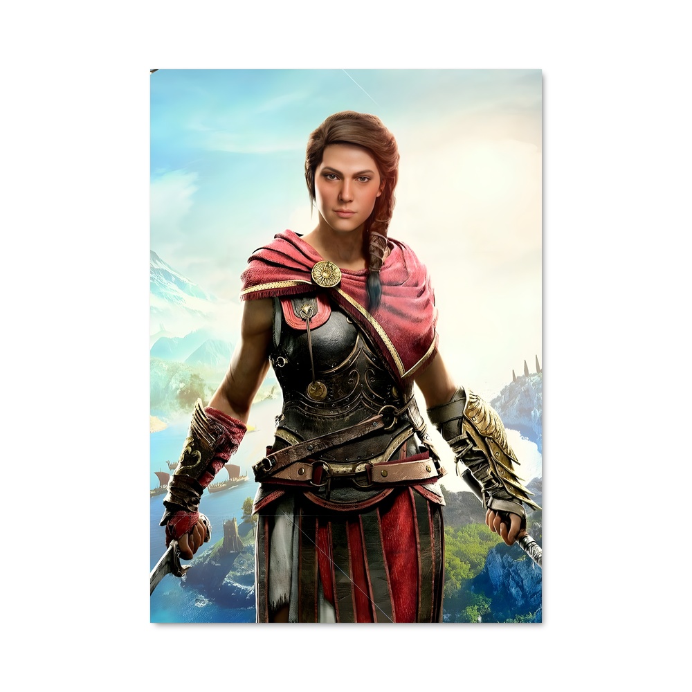 Poster Kassandra Votre – affiche Assassin's Creed