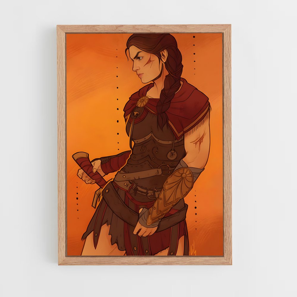 Poster Rouge Mortel – affiche Assassin's Creed (vue 4)