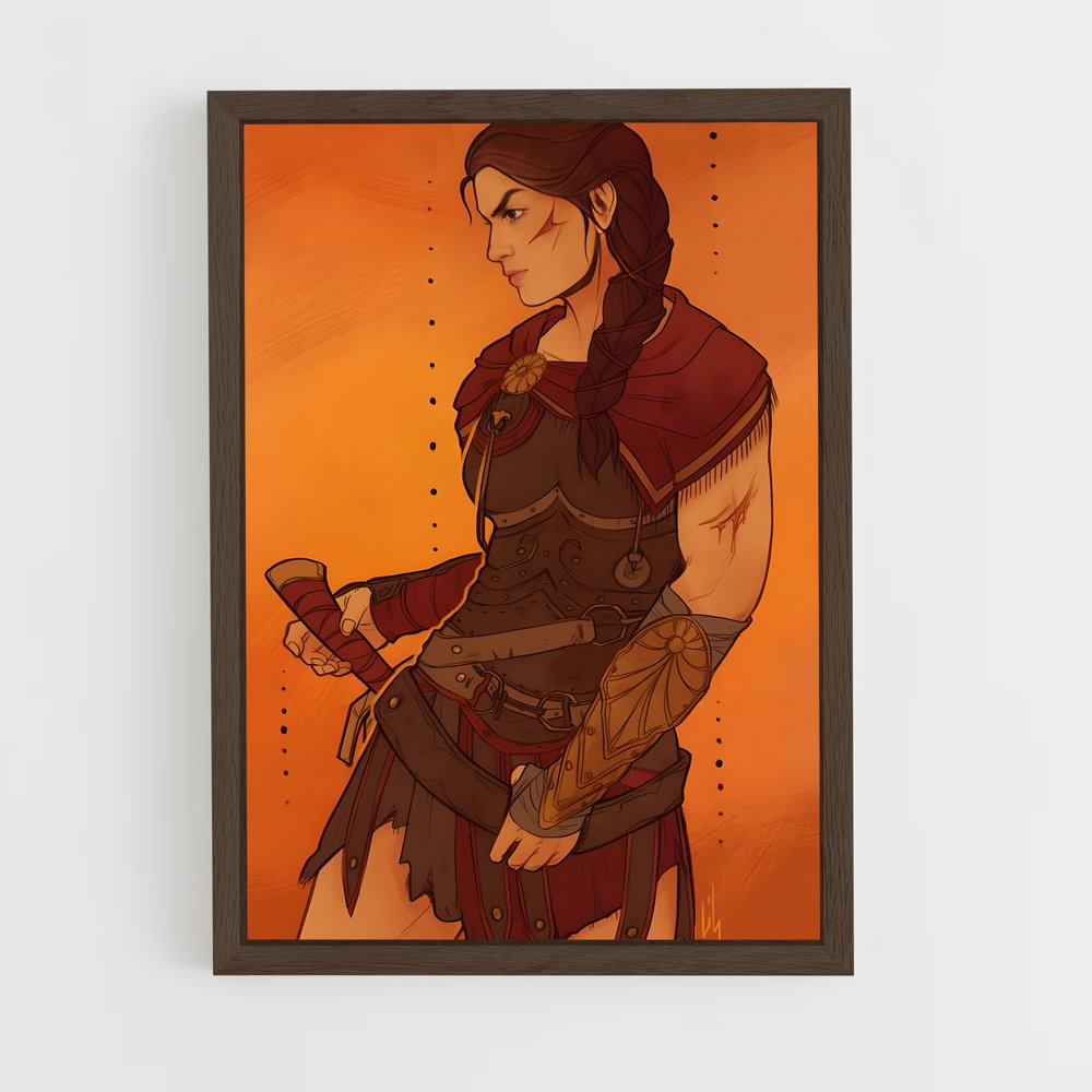 Poster Rouge Mortel – affiche Assassin's Creed (vue 5)