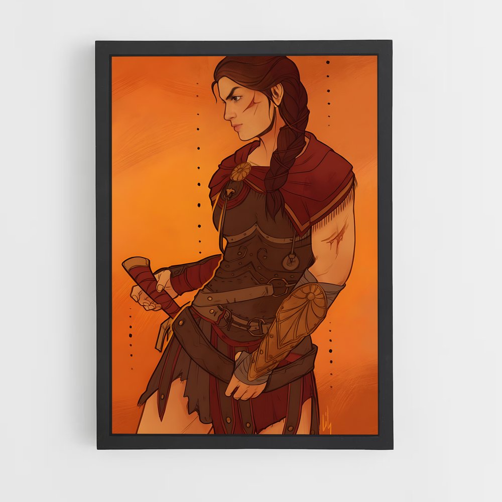 Poster Rouge Mortel – affiche Assassin's Creed (vue 2)