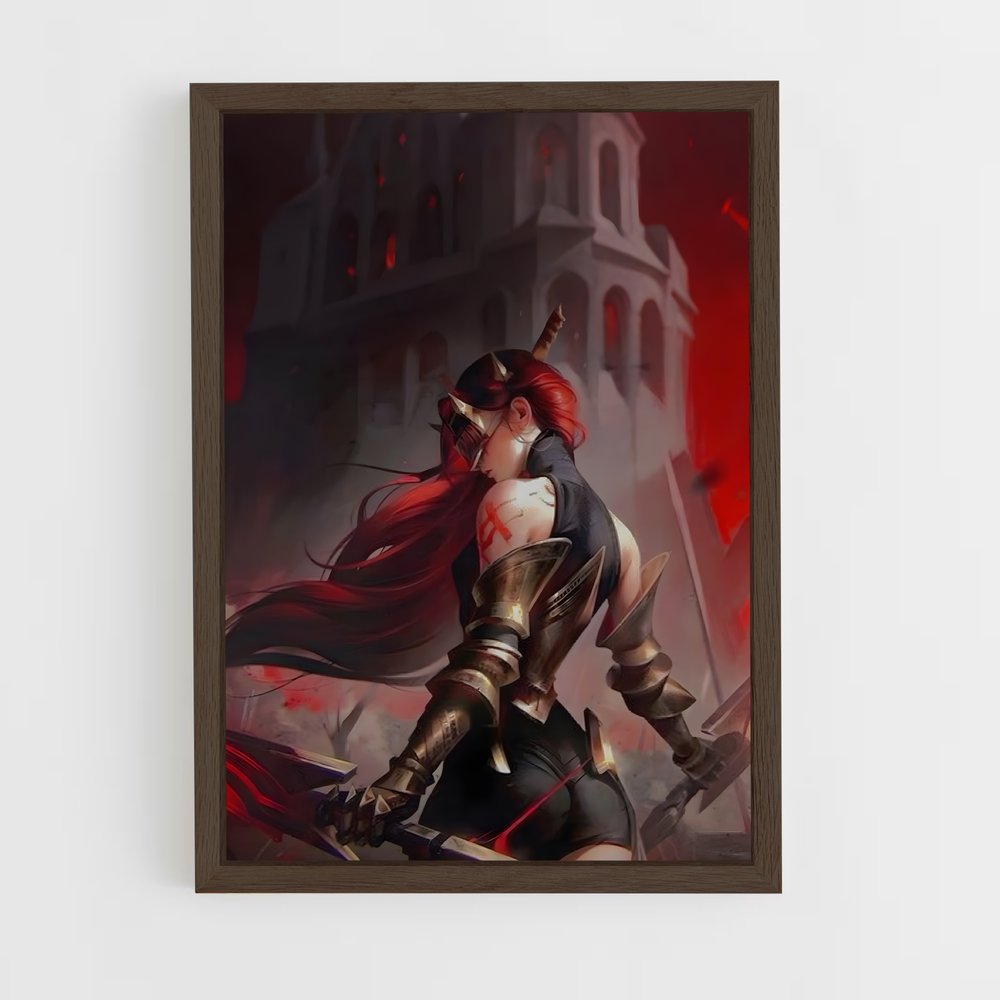 Poster La Gardienne des Cieux – affiche League Of Legends (vue 5)