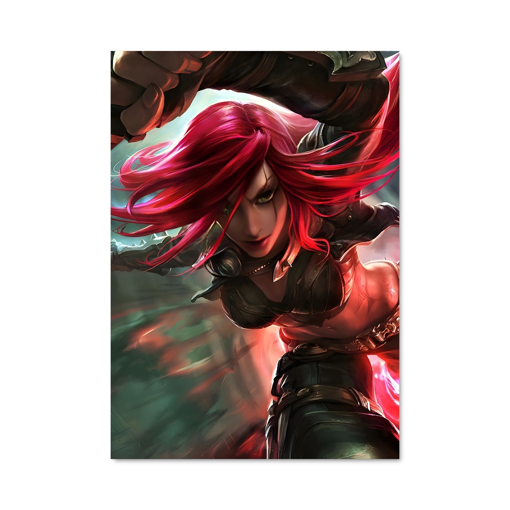 Poster Katarina, La Légende de l'Assassin – affiche League Of Legends