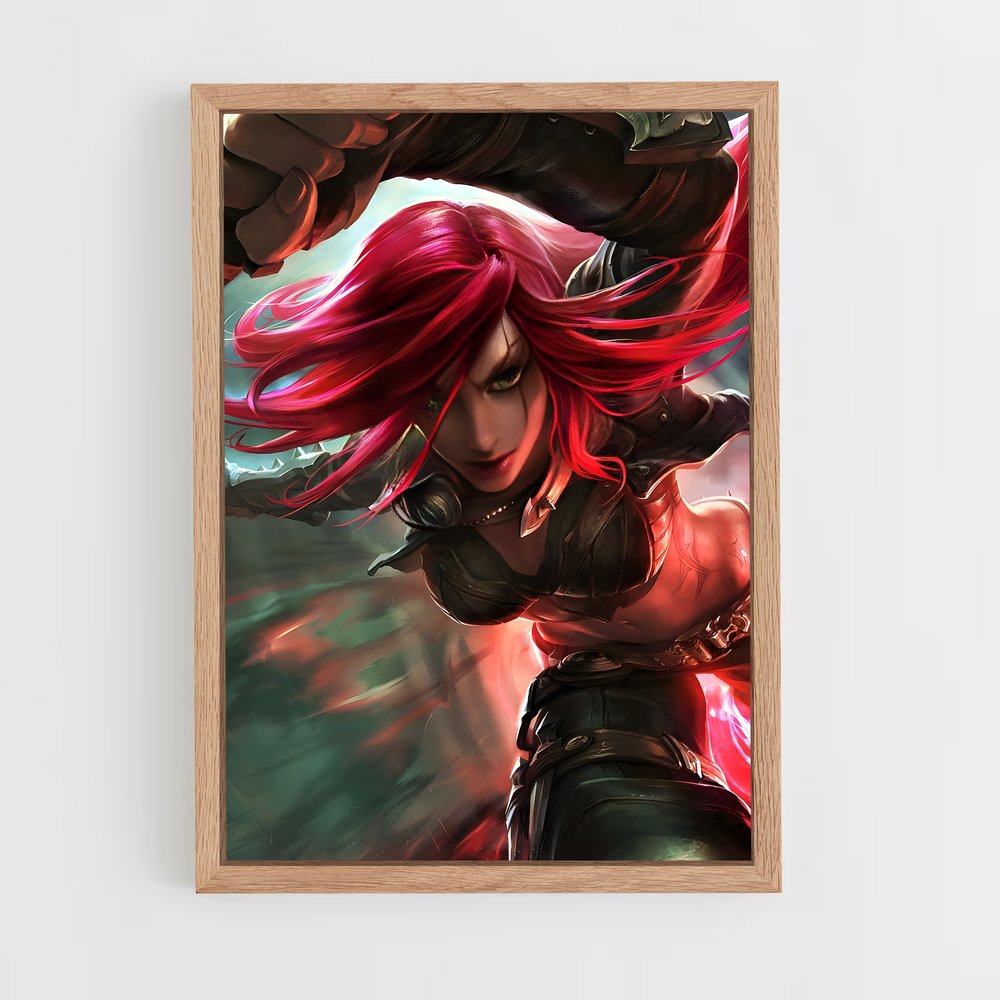 Poster Katarina, La Légende de l'Assassin – affiche League Of Legends (vue 4)