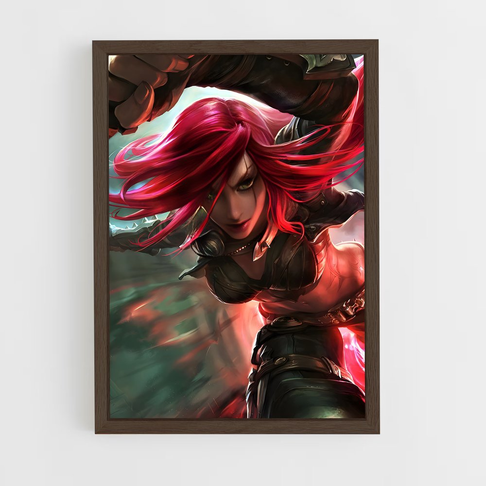 Poster Katarina, La Légende de l'Assassin – affiche League Of Legends (vue 5)