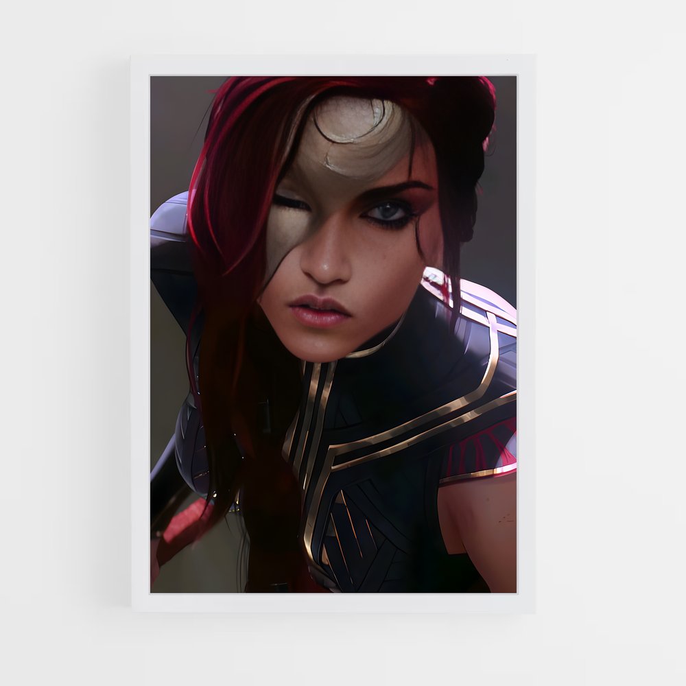 Poster Reddawn – affiche League Of Legends (vue 3)