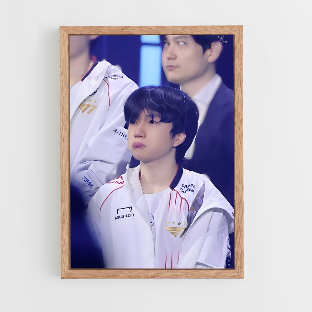 Poster Keria Audacieux – affiche Esports (vue 4)