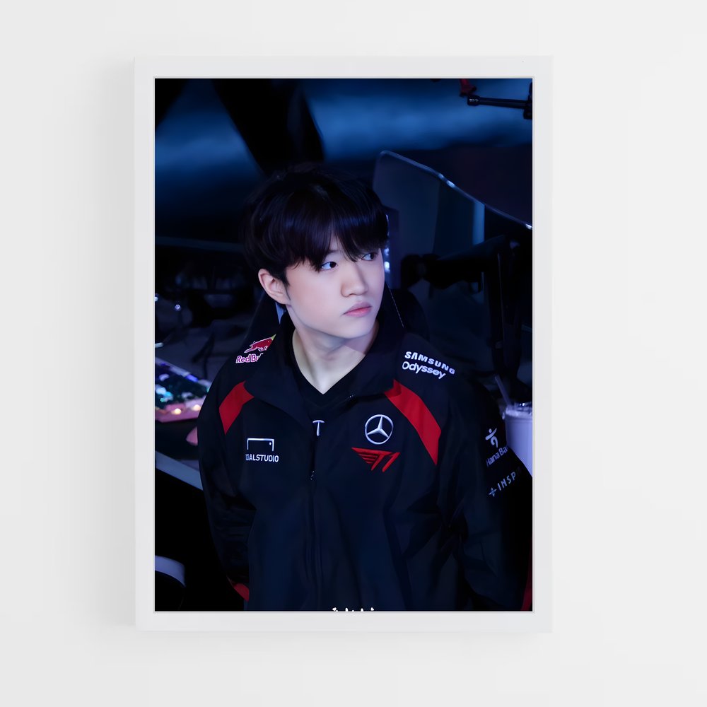 Poster Keria Homme – affiche Esports (vue 3)