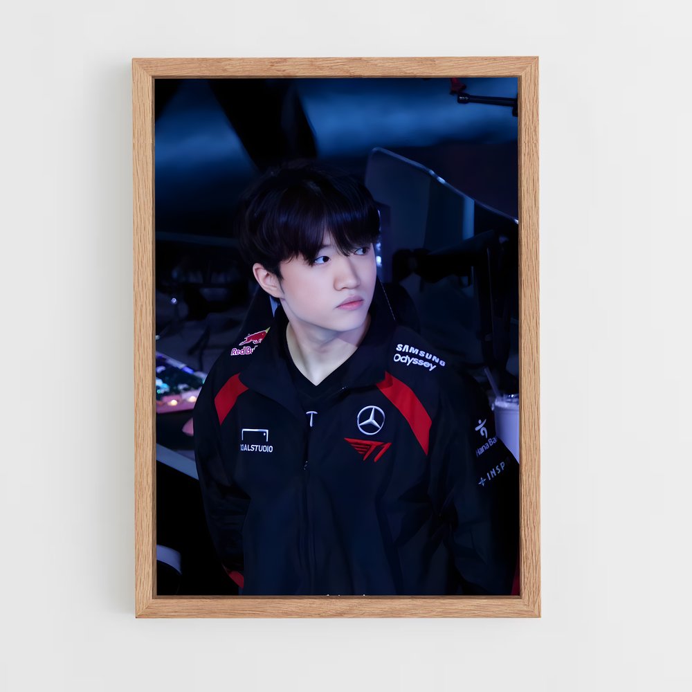 Poster Keria Homme – affiche Esports (vue 4)