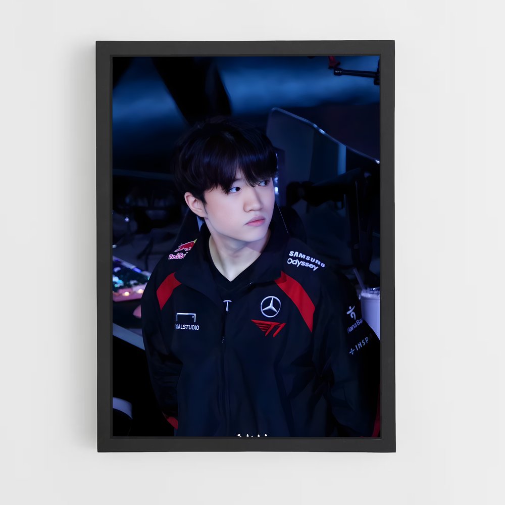 Poster Keria Homme – affiche Esports (vue 2)