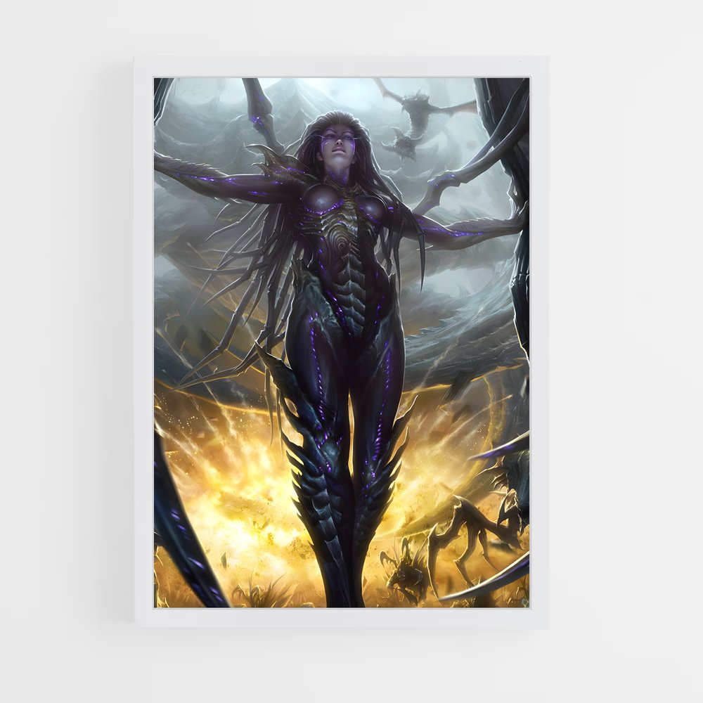 Poster Dark Winged Seduction – affiche Starcraft (vue 3)