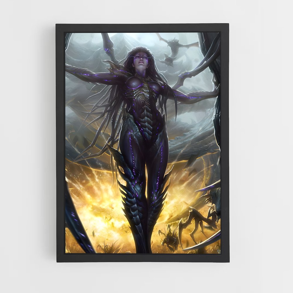 Poster Dark Winged Seduction – affiche Starcraft (vue 2)
