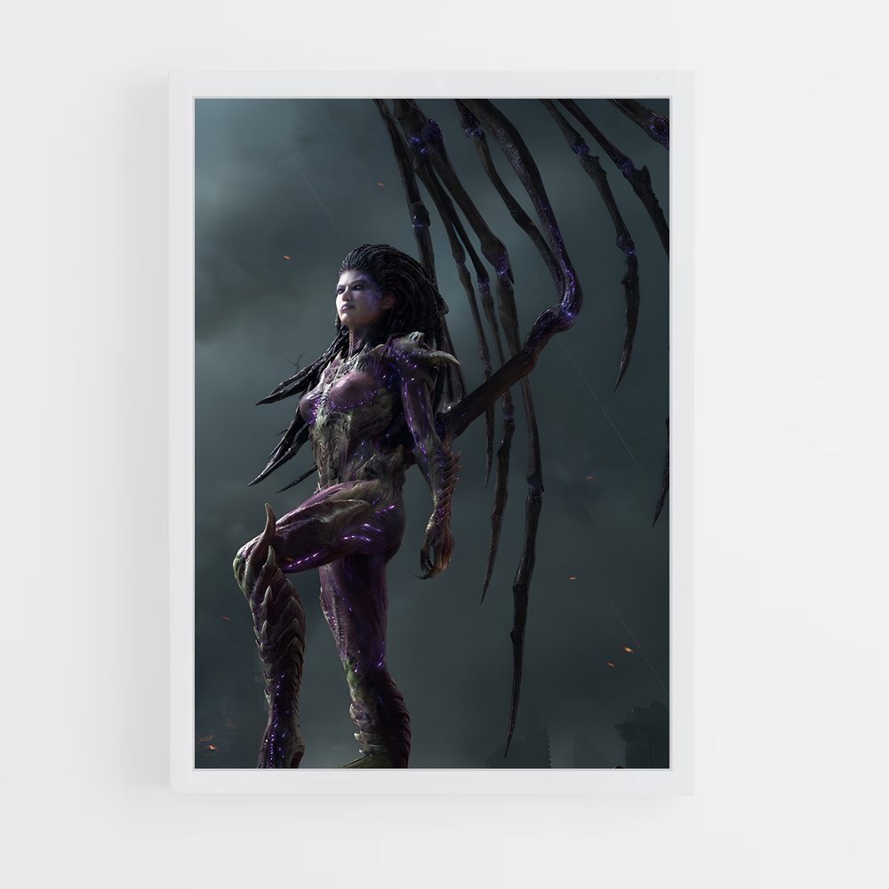 Poster Tentacules Mystiques – affiche Starcraft (vue 3)