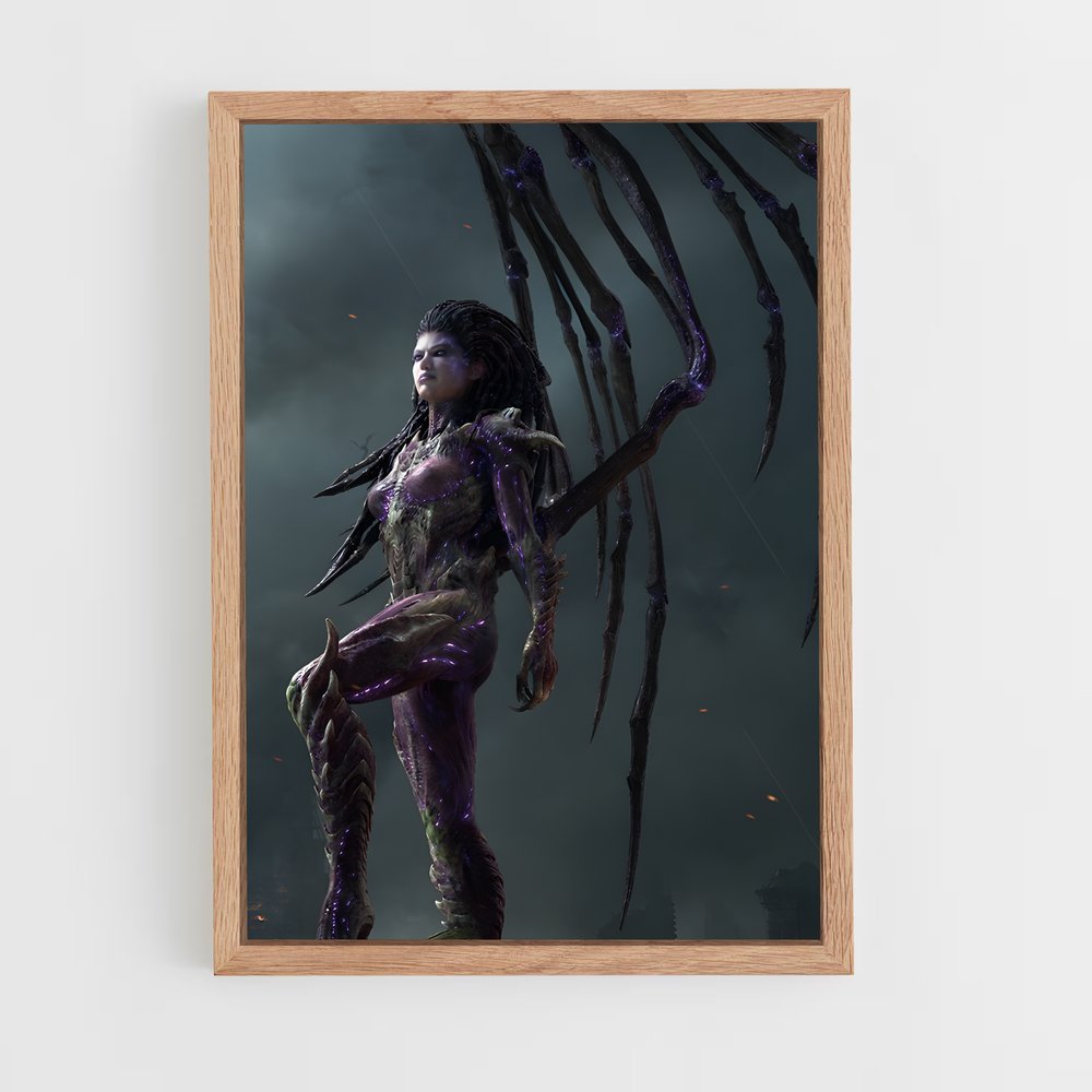 Poster Tentacules Mystiques – affiche Starcraft (vue 4)