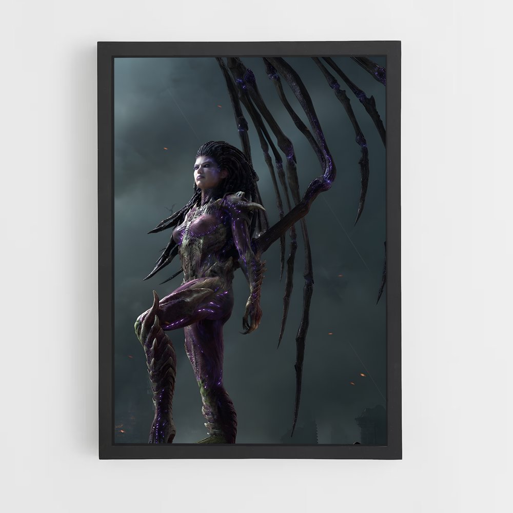 Poster Tentacules Mystiques – affiche Starcraft (vue 2)