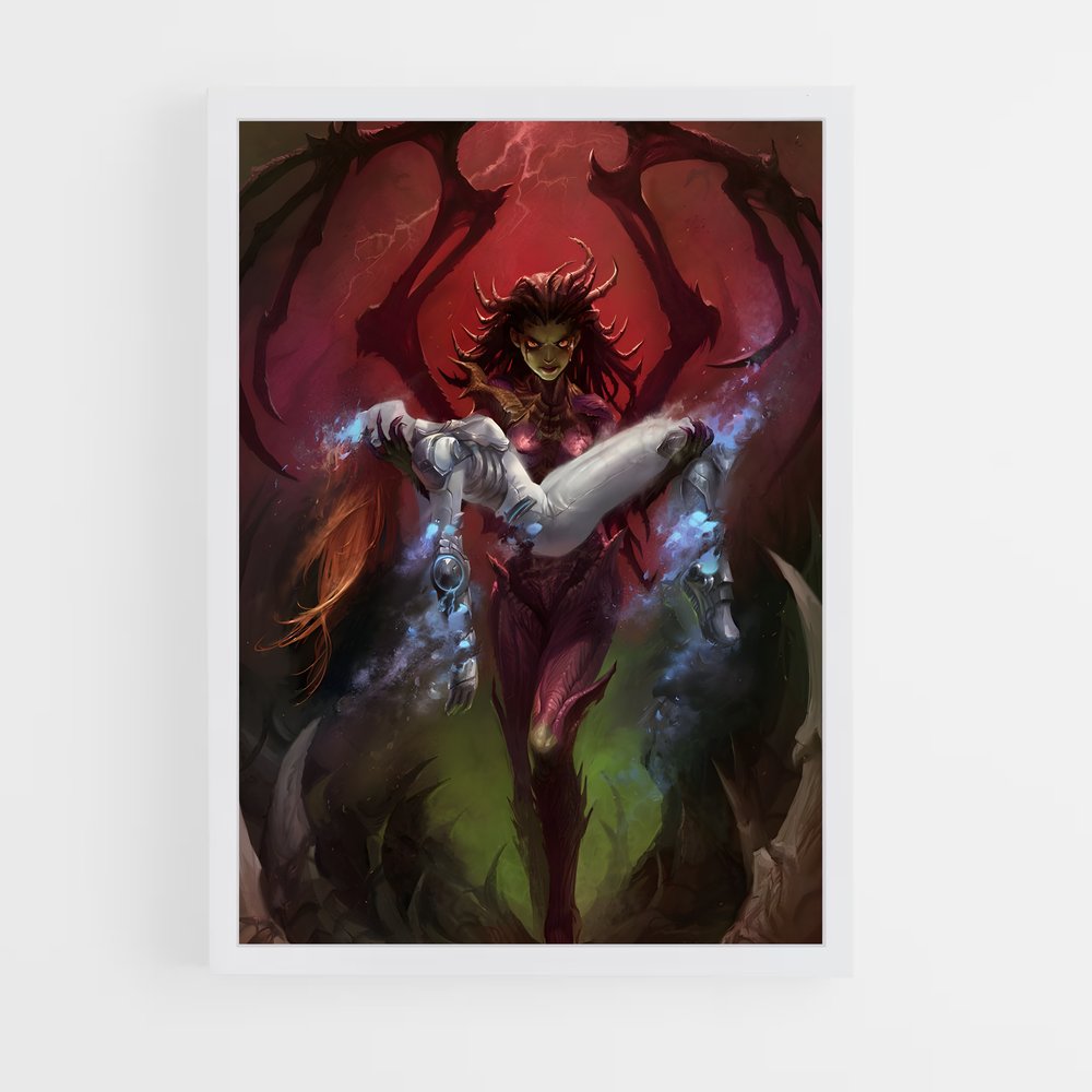 Poster Kerrigan Osez – affiche Starcraft (vue 3)