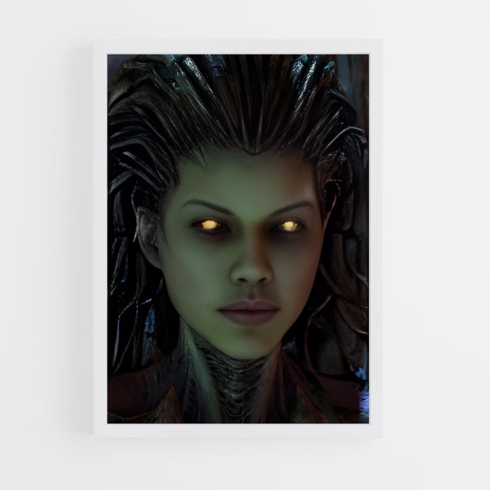 Poster L'Œil Éblouissant – affiche Starcraft (vue 3)