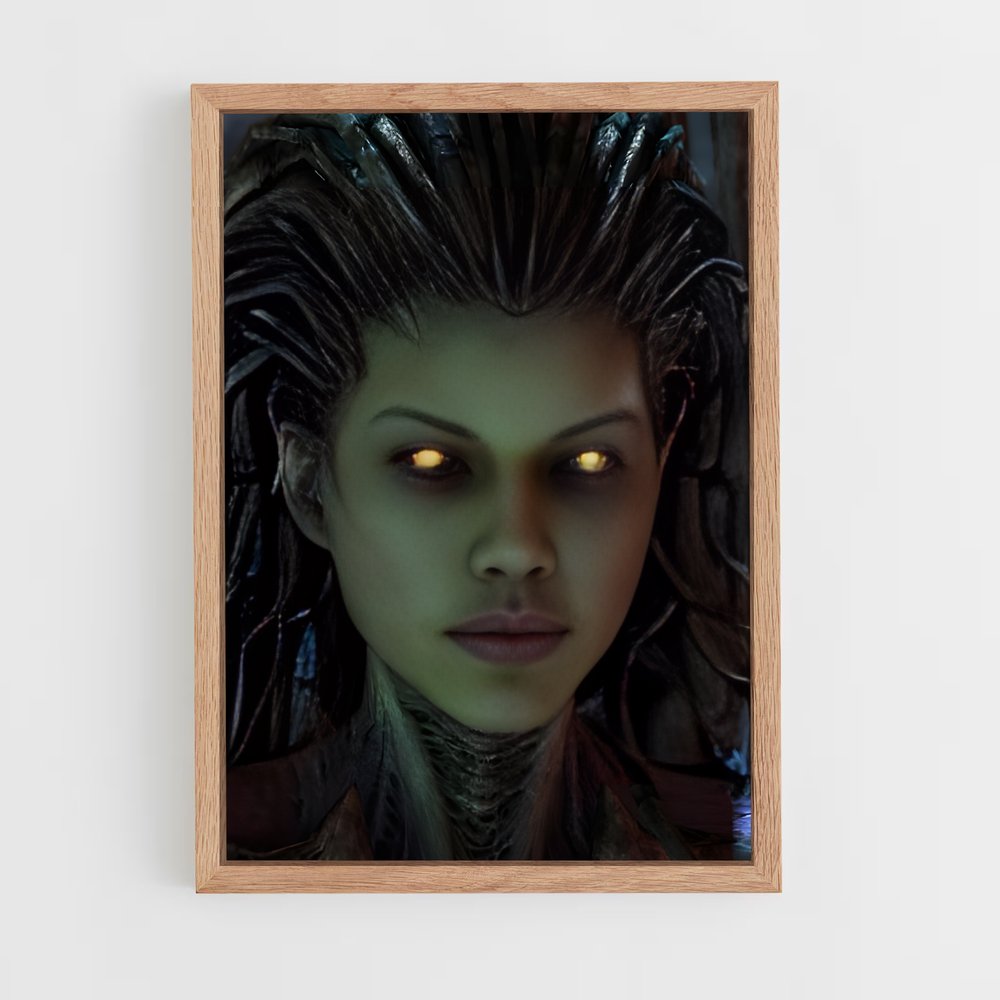 Poster L'Œil Éblouissant – affiche Starcraft (vue 4)