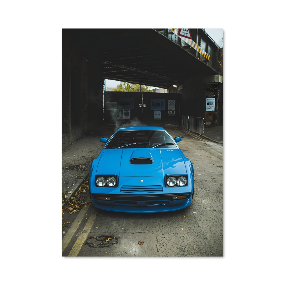 Poster Khamsin figé – affiche Maserati