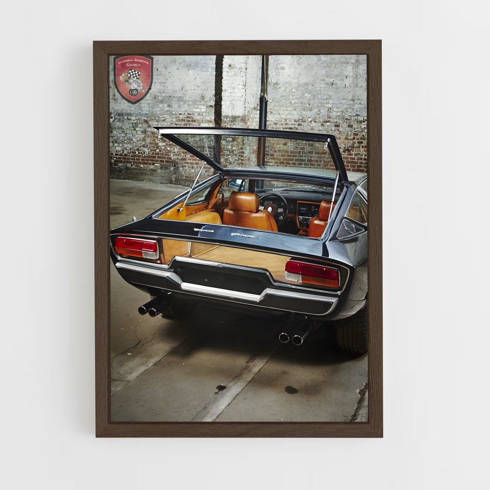 Poster Road Trip Ensoleillé – affiche Maserati (vue 5)