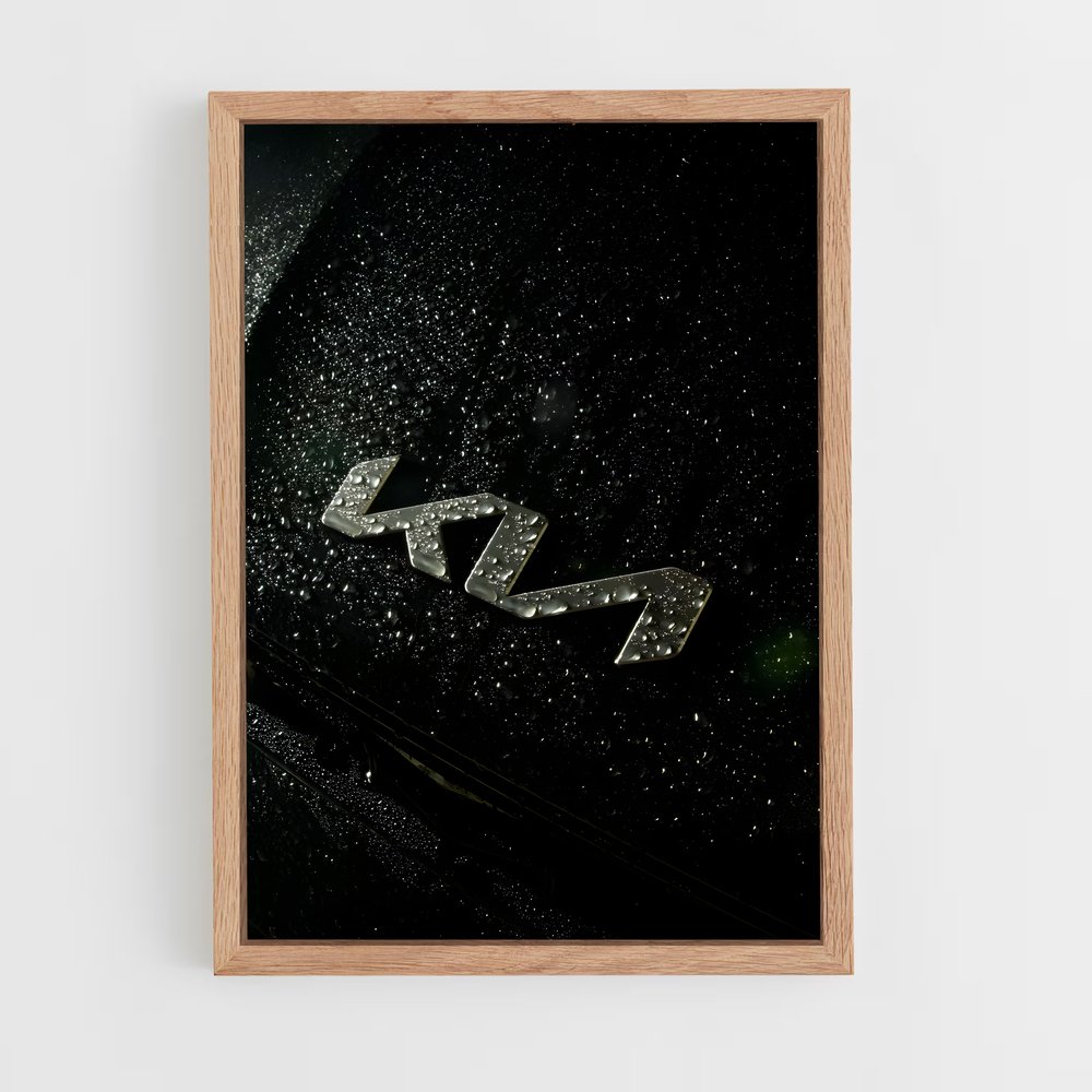 Poster Pluie sur le Capot – affiche Kia (vue 4)