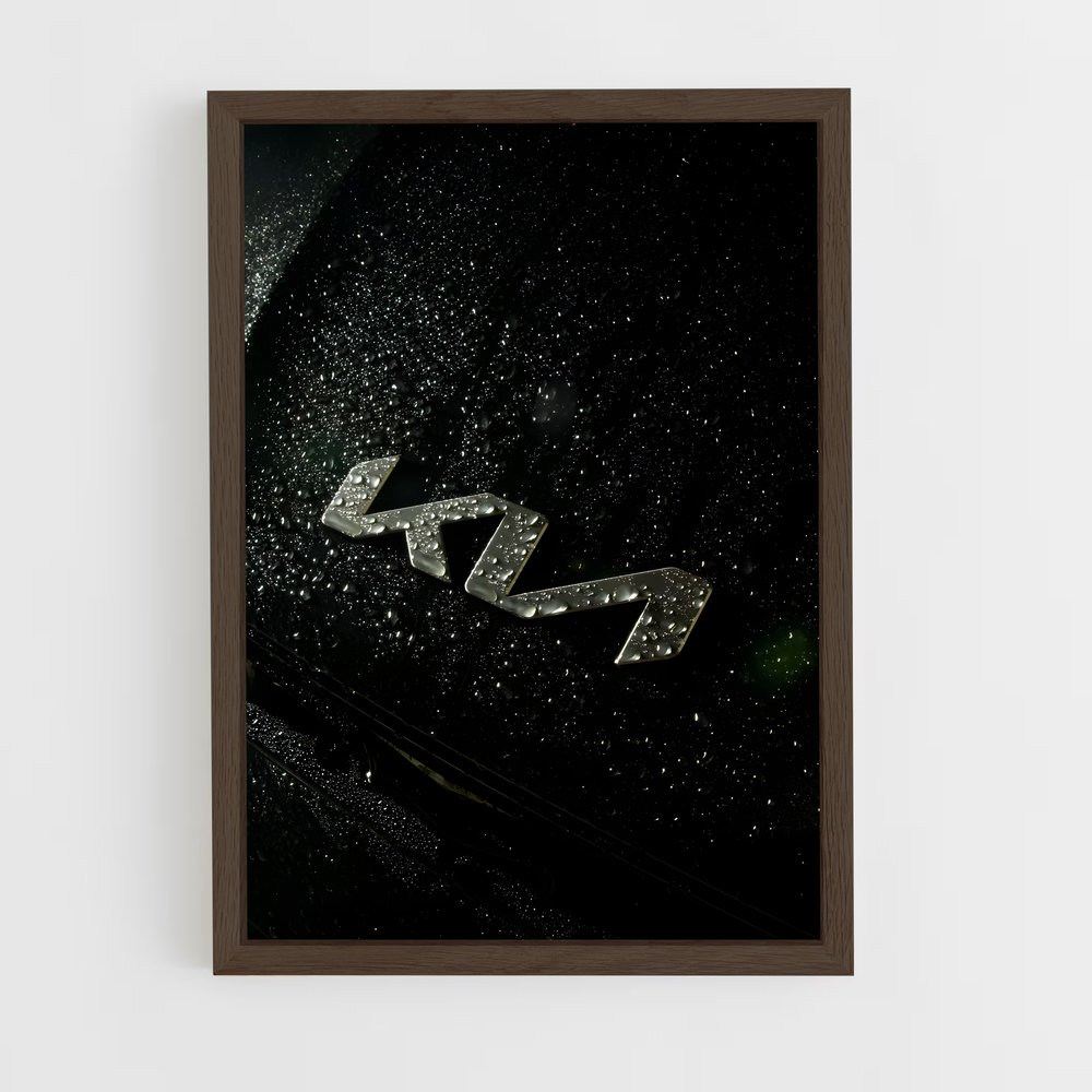 Poster Pluie sur le Capot – affiche Kia (vue 5)