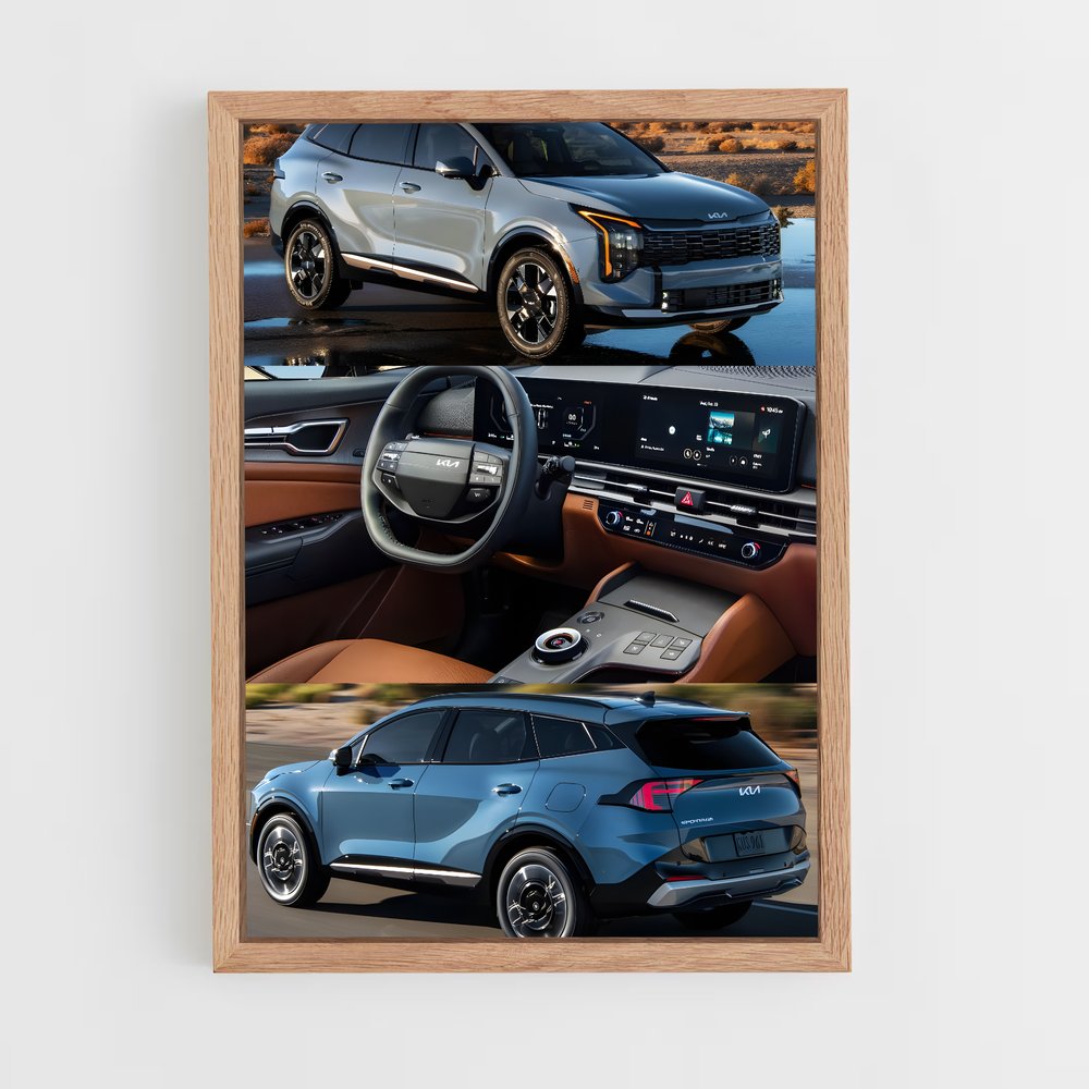 Poster E-Tro 2020 – affiche Kia (vue 4)