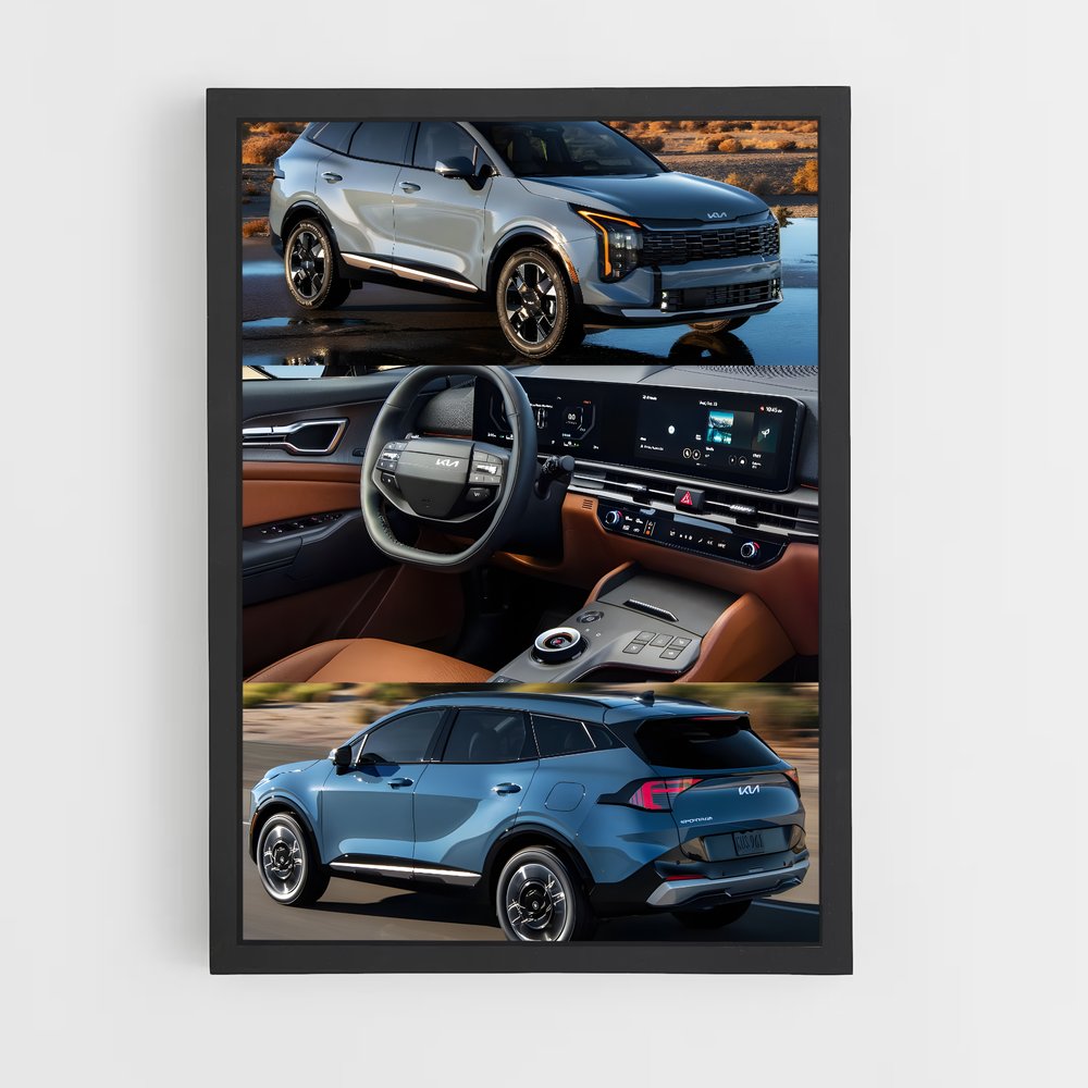 Poster E-Tro 2020 – affiche Kia (vue 2)