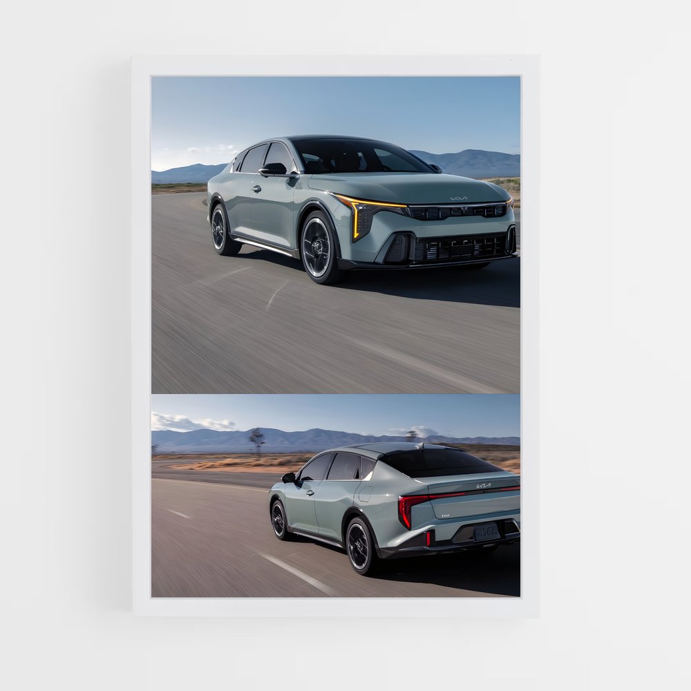 Poster Concept Mira 2020 – affiche Kia (vue 3)