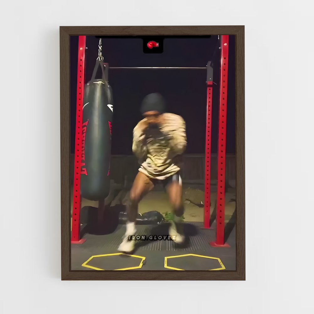 Poster Punch & Kick – affiche Kick-boxing (vue 5)