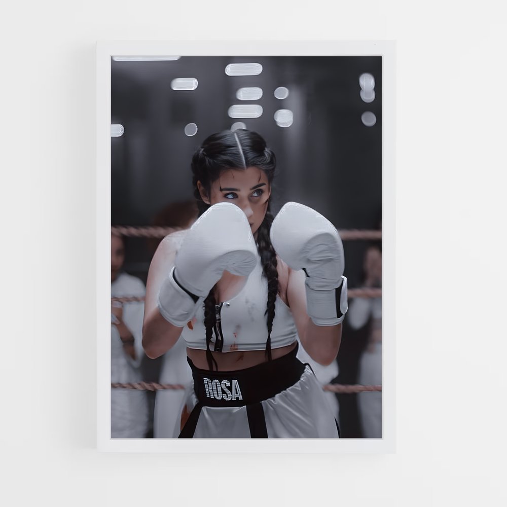Poster Kickboxing Punch – affiche Kick-boxing (vue 3)