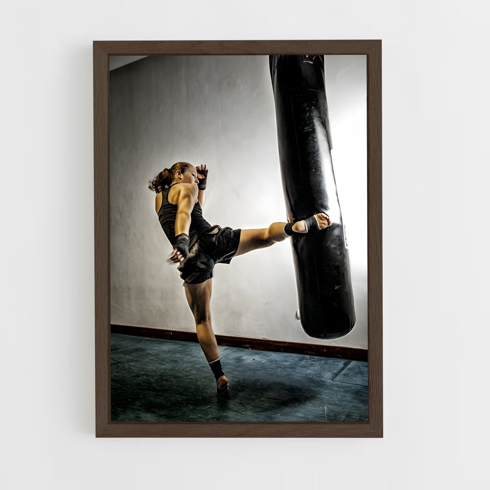 Poster Kicking Dreams – affiche Kick-boxing (vue 5)