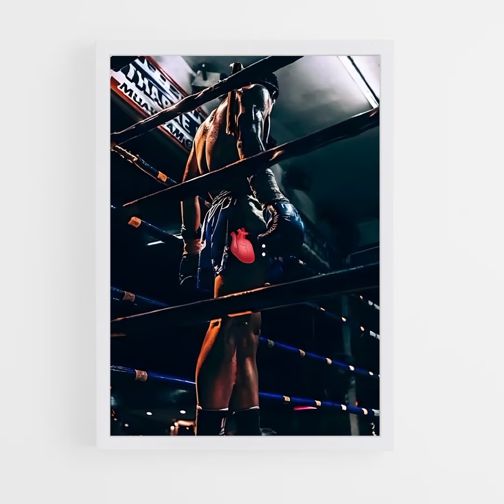 Poster Knockout Challenge – affiche Kick-boxing (vue 3)