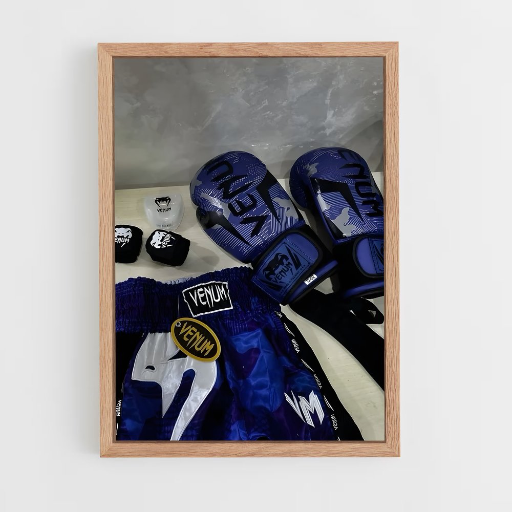Poster Gants de Choc – affiche Kick-boxing (vue 4)