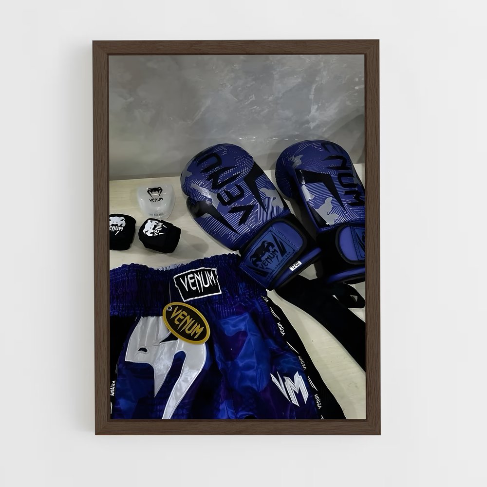 Poster Gants de Choc – affiche Kick-boxing (vue 5)