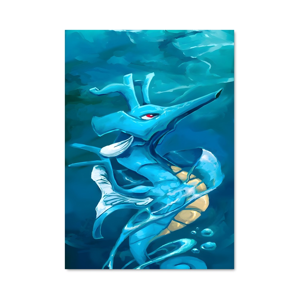 Poster Océan Émeraude – affiche Pokemon