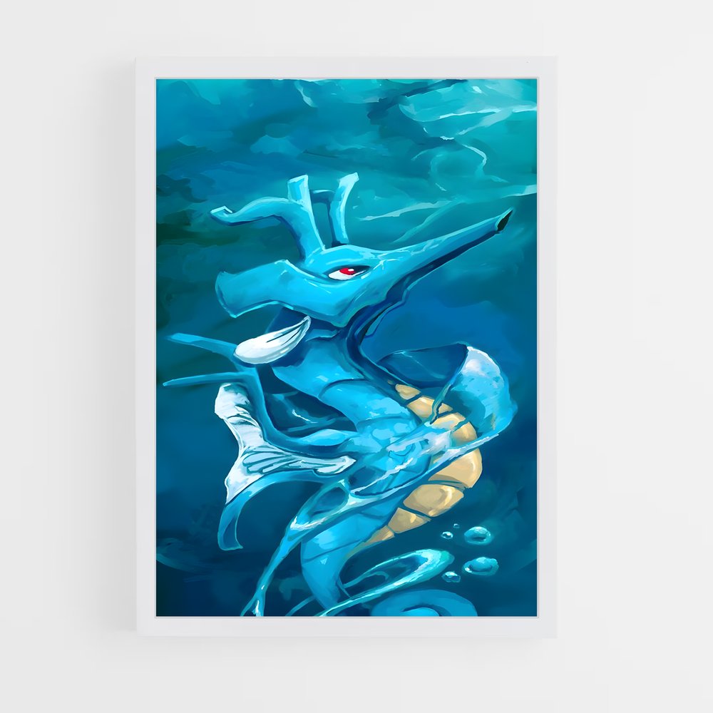 Poster Océan Émeraude – affiche Pokemon (vue 3)