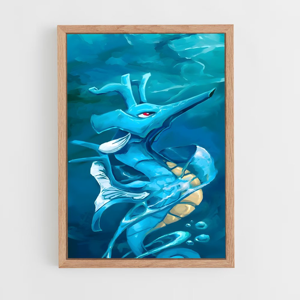 Poster Océan Émeraude – affiche Pokemon (vue 4)