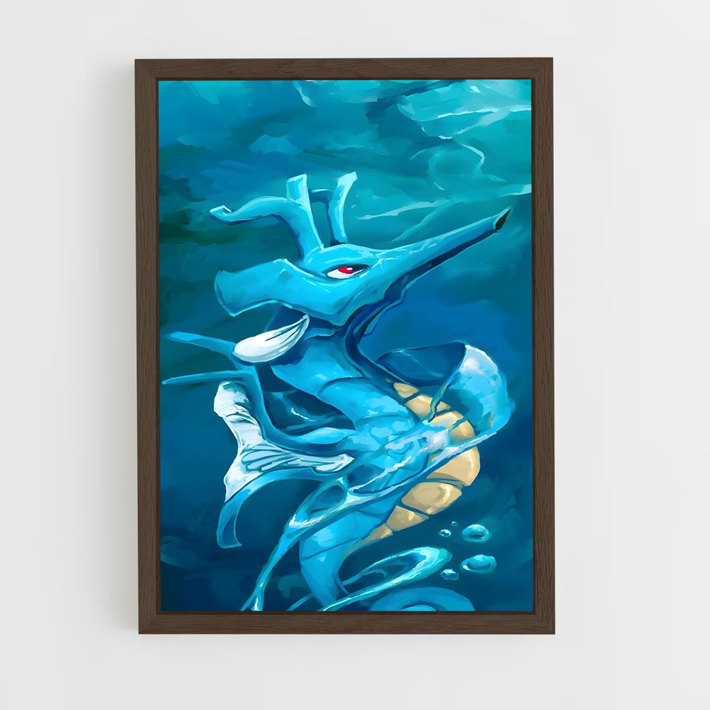Poster Océan Émeraude – affiche Pokemon (vue 5)